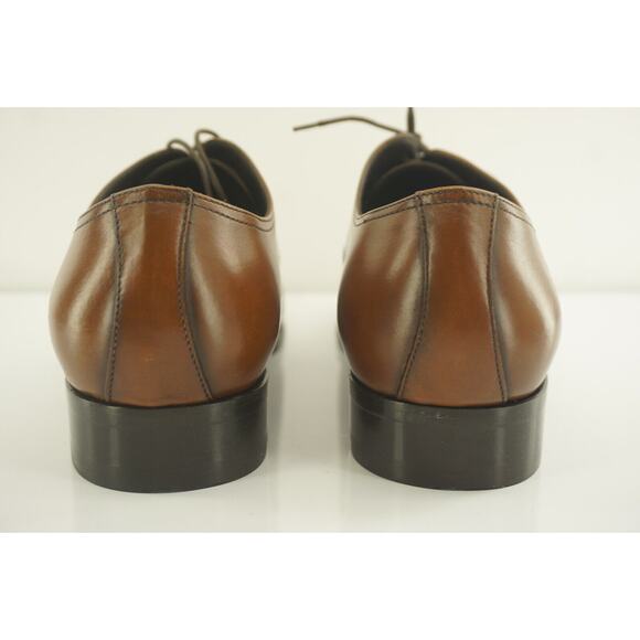 To Boot New York Brandon Brown Leather Oxford Shoes SZ 8.5 NIB $395 Adam Derrick main image 4
